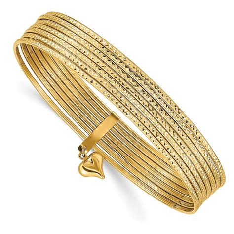 7 bangle bracelets